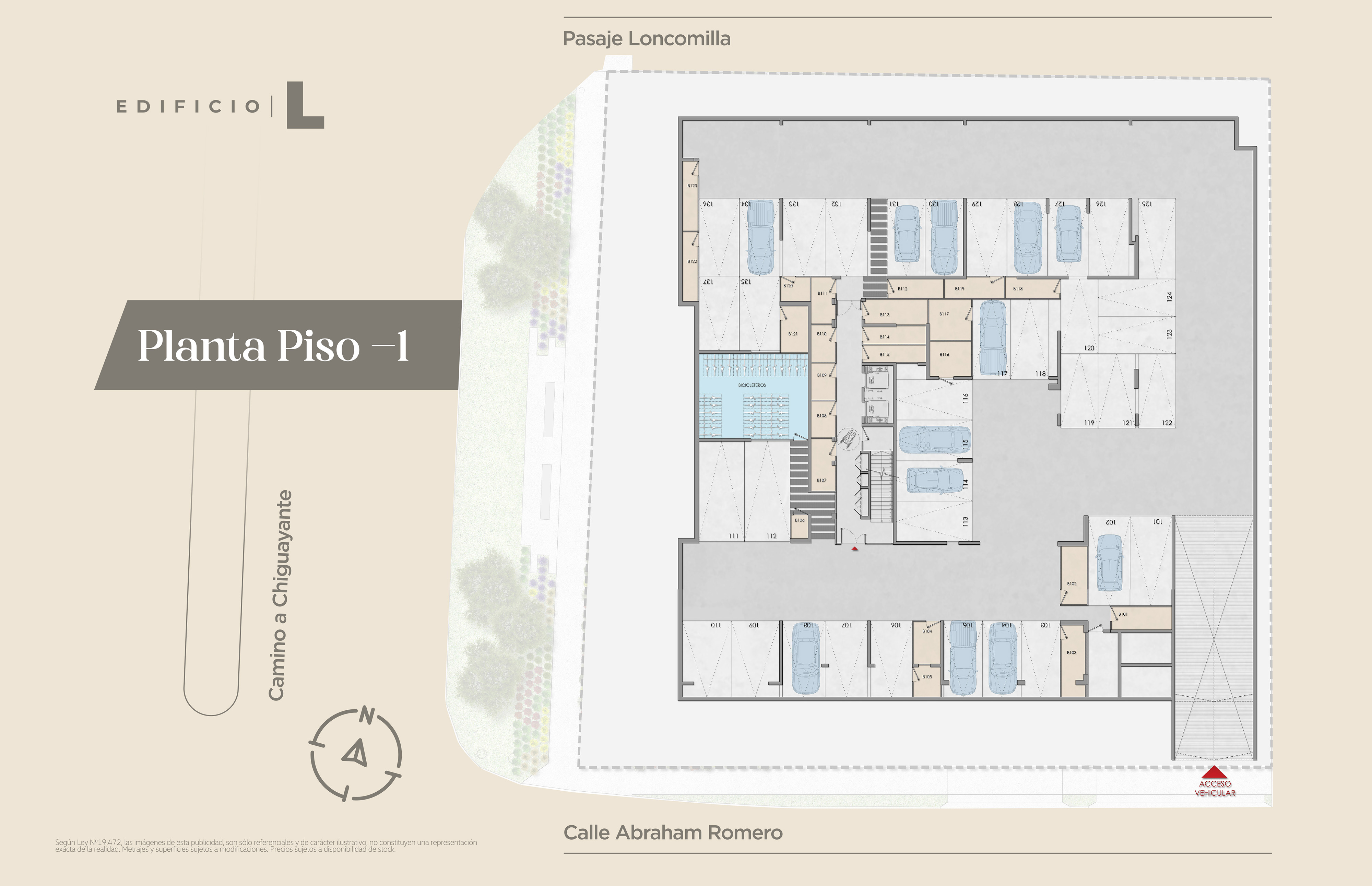 Edificio L - Piso -1